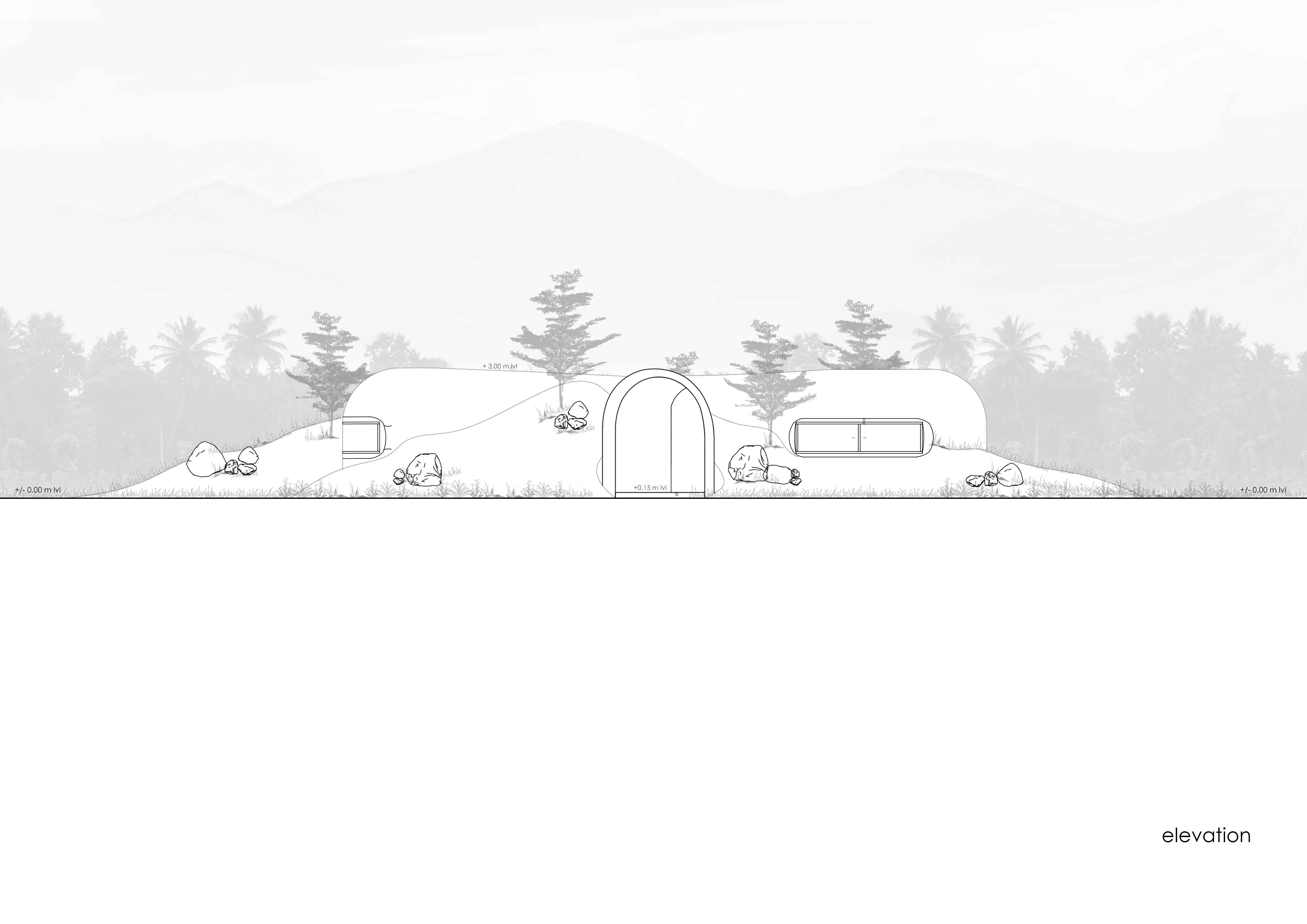 Earthy Landscape Elevation