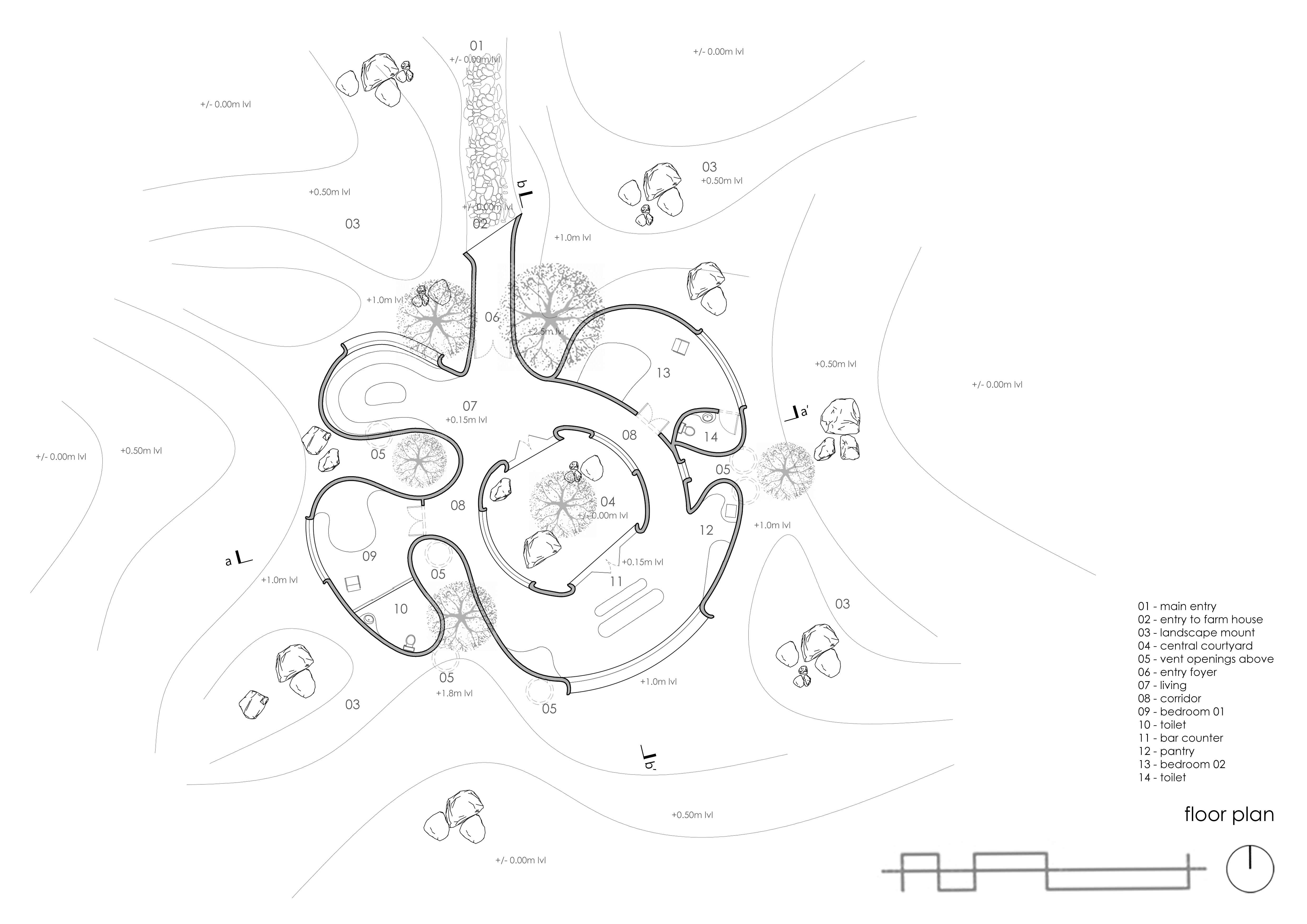 Subterranean Ground Floor Plan